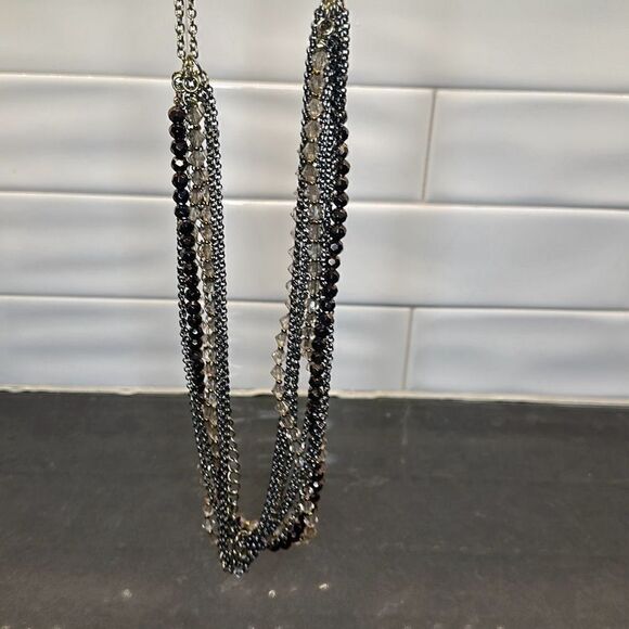 Elegant Multi Layer Necklace - Picture 3 of 4